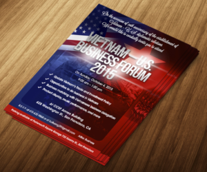 Flyer Design by jeffdefy for ThinkViet | Design: #7286751