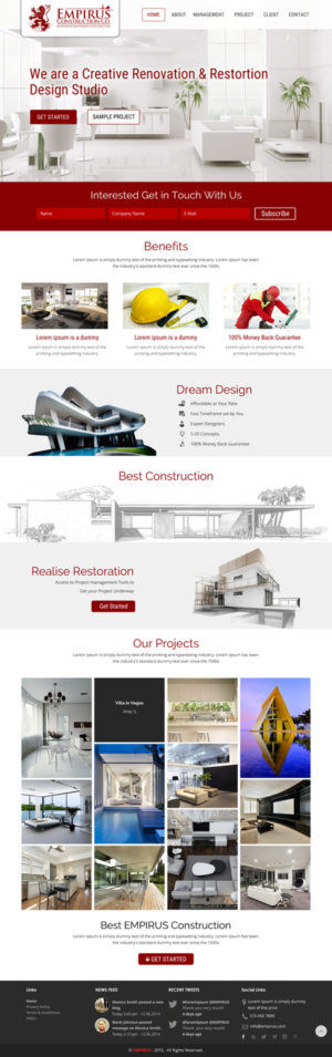 Web Design by rightway for this project | Design: #7281834