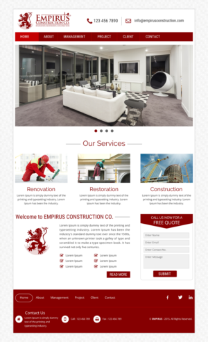 Web Design by rightway for this project | Design #7282053