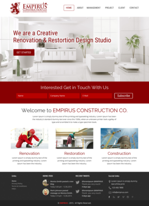 Web Design by rightway for this project | Design: #7282117