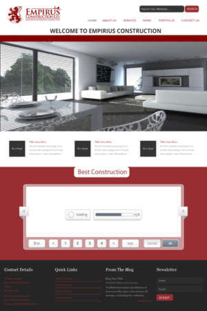 Web Design by instudio for this project | Design: #7438599
