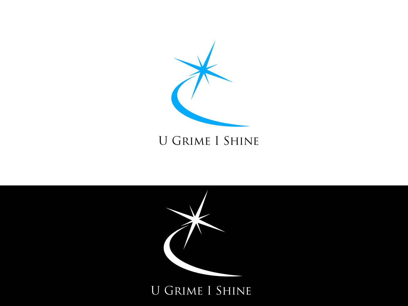 Logo Design by GrandMaster for U GRIME I SHINE | Design #375907