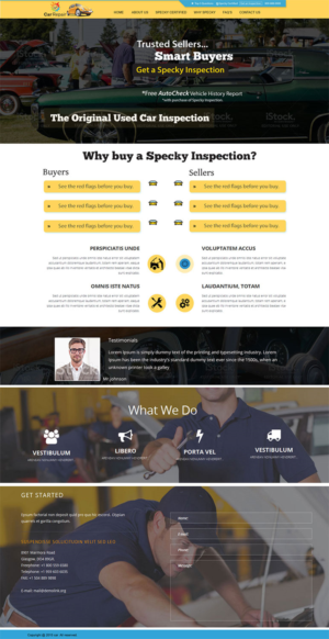 Web Design by kranthi.siriit for this project | Design #7489995