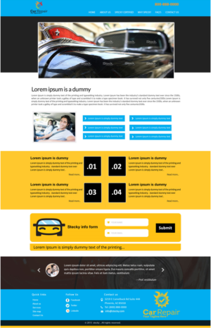 Web Design by kranthi.siriit for this project | Design: #7489998