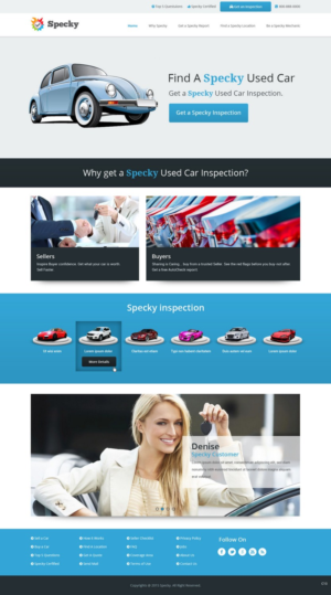 Web Design by pb for this project | Design: #7292838
