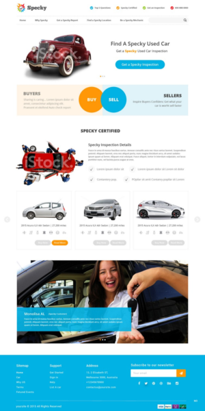 Web Design by pb for this project | Design: #7292840