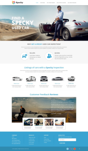 Web Design by pb for this project | Design: #7292842
