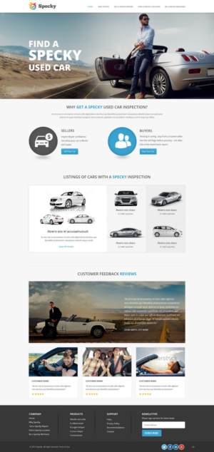 Web Design by pb for this project | Design: #7292843
