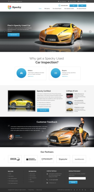 Web Design by pb for this project | Design: #7292844