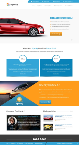 Web Design by pb for this project | Design: #7292848