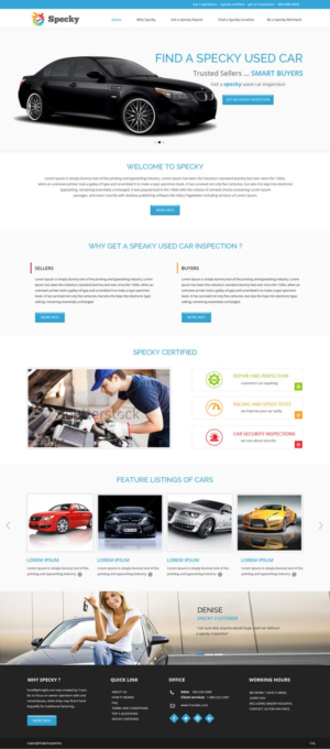 Web Design by pb for this project | Design: #7292852