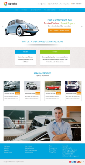 Web Design by pb for this project | Design: #7292853