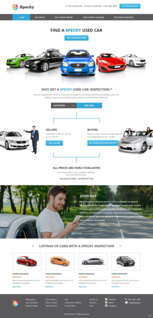 Web Design by pb for this project | Design: #7292854