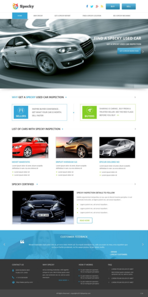 Web Design by pb for this project | Design: #7292856