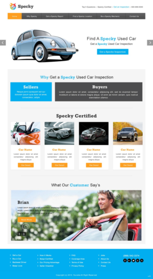 Web Design by pb for this project | Design: #7292858