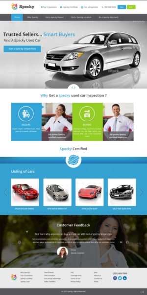 Web Design by pb for this project | Design: #7292860