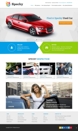 Web Design by pb for this project | Design: #7292862