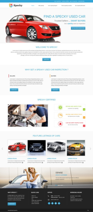Web Design by pb for this project | Design: #7304792