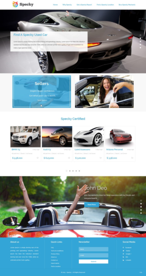 Web Design by pb for this project | Design: #7304794