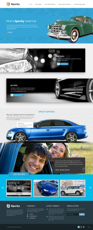 Web Design by pb for this project | Design: #7304797