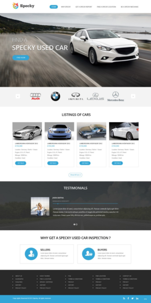 Web Design by pb for this project | Design: #7304798