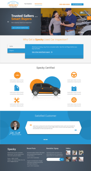 Web Design by iLibart for this project | Design: #7313704