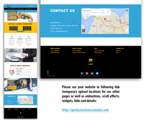 Web Design by Farzan Kermani for this project | Design: #7591801