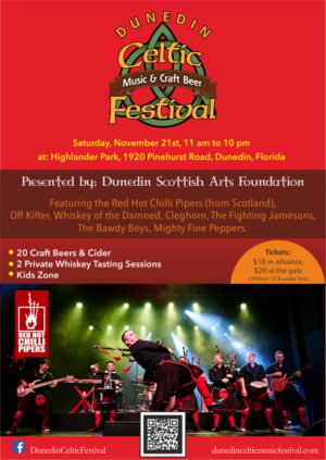 Poster Design by Pint & Promotional Projects for Scottish American Society of Dunedin, Inc. | Design: #7287003