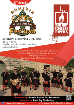 Poster Design by Pint & Promotional Projects for Scottish American Society of Dunedin, Inc. | Design: #7289106