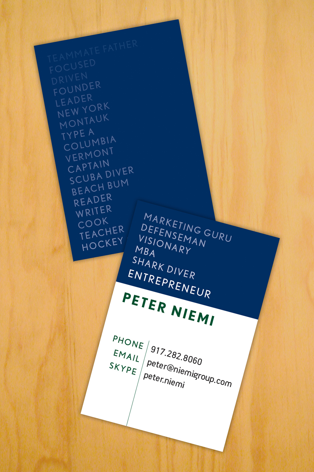 Business Card Design by BrunoDesign for The Niemi Group | Design #2024600