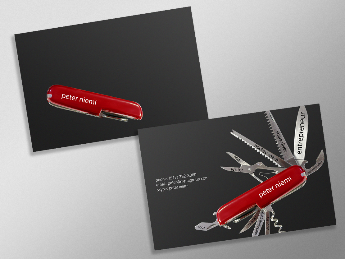 Business Card Design by Enzzok for The Niemi Group | Design #2035325