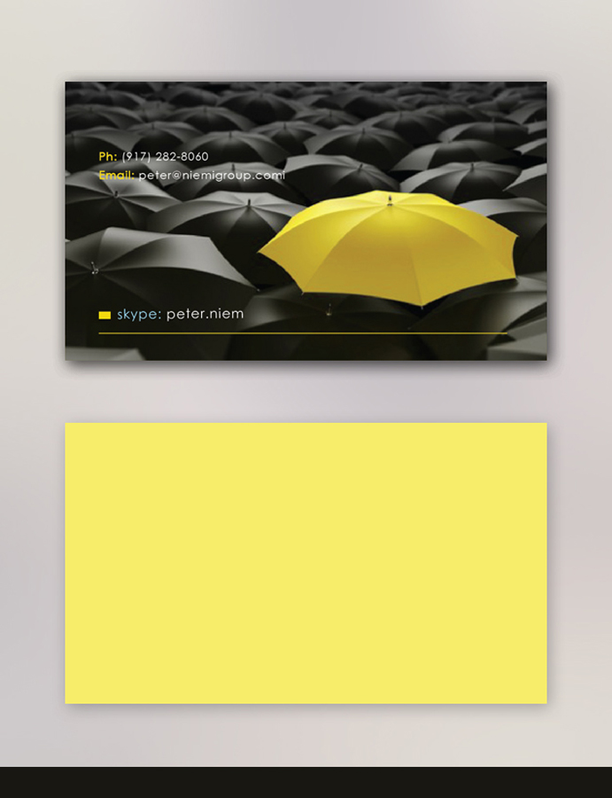 Business Card Design by dstudios for The Niemi Group | Design #2079691