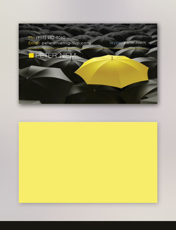 Business Card Design by dstudios for The Niemi Group | Design #2079694