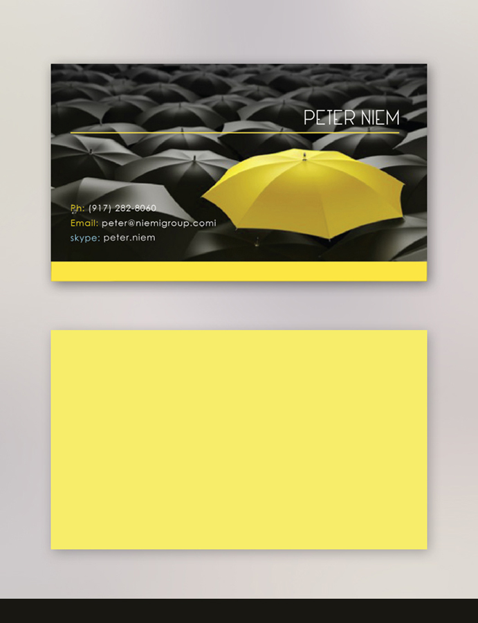 Business Card Design by dstudios for The Niemi Group | Design #2079699