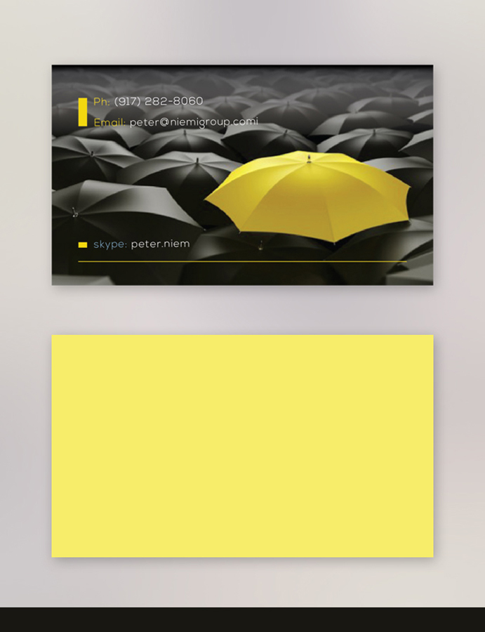 Business Card Design by dstudios for The Niemi Group | Design #2079703