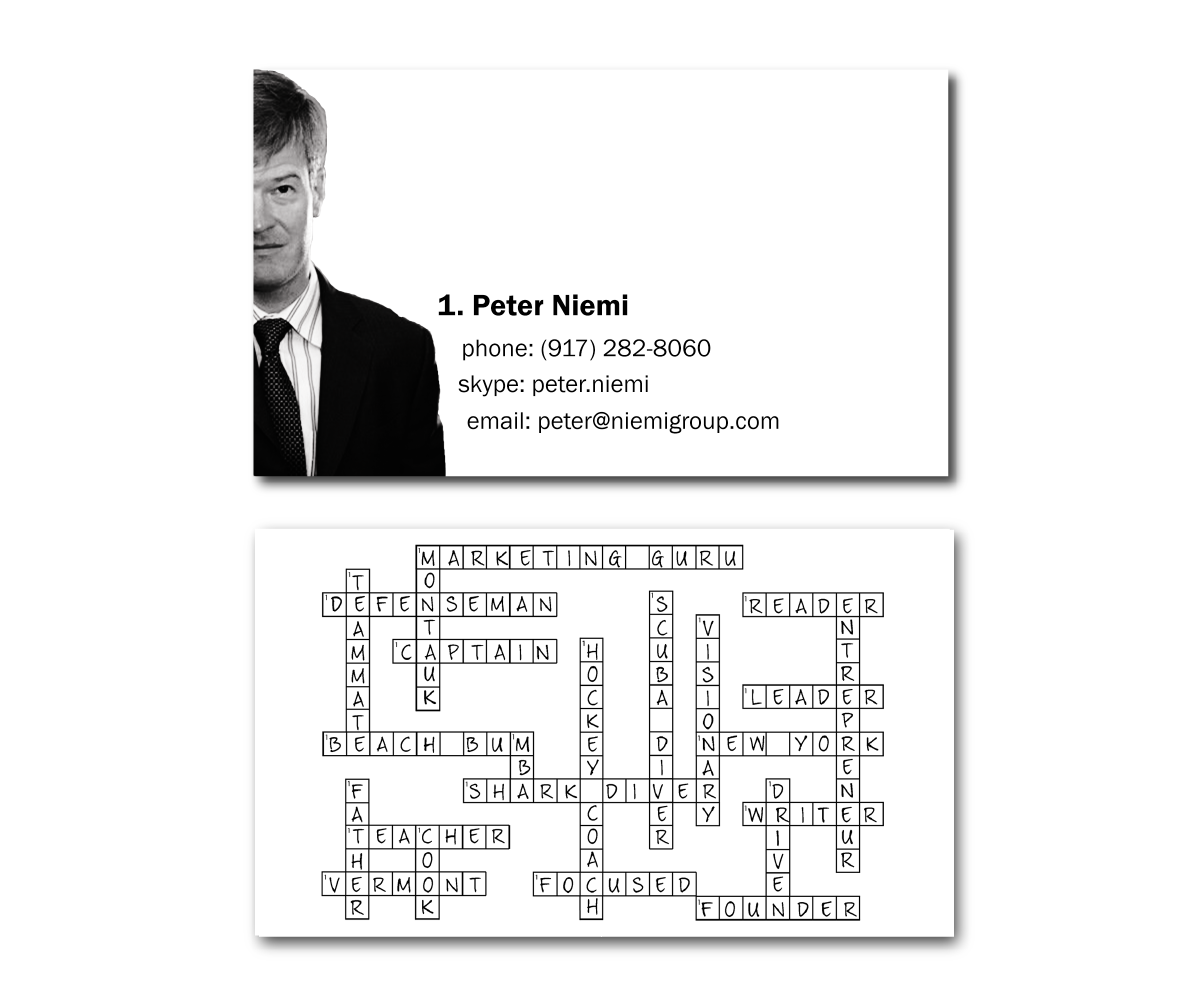 Business Card Design by Charala for The Niemi Group | Design #2074699