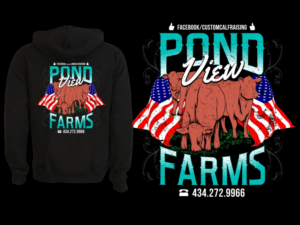 T-Shirt-Design von 2ndfloorharry für Pond View Farm Incorporated | Design #7320472
