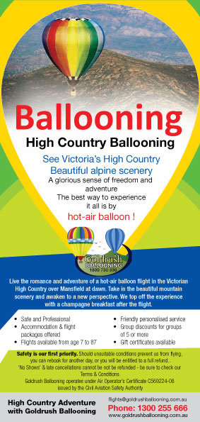 Flyer Design by GMWIRE for Goldrush Ballooning | Design: #7313093
