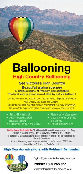 Flyer Design by GMWIRE for Goldrush Ballooning | Design: #7313094