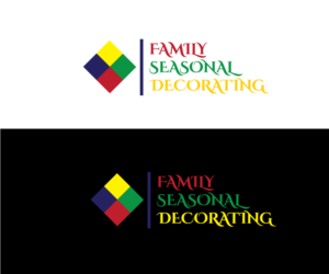 Logo Design by Jahid BD for Family Seasonal Decorating  | Design: #7310312