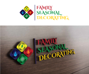 Logo Design by Jahid BD for Family Seasonal Decorating  | Design: #7313754