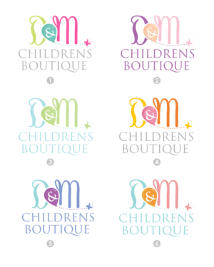 Logo Design by Maher Sh for D&M Childrens Boutique | Design: #7346462