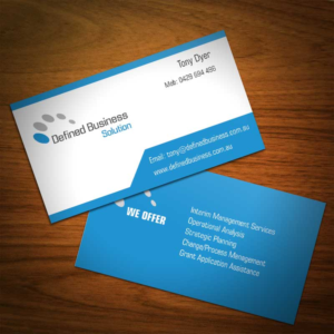 Business Card Design by Abikasirajan for Defined Business Solutions | Design: #7295261