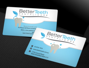 Business Card Design by Pixi Dust for Better Teeth Dental Care | Design: #7300355