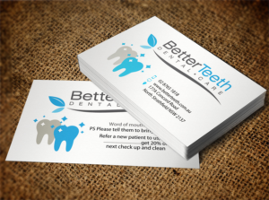 Visitenkarten-Design von Pixi Dust für Better Teeth Dental Care | Design: #7300369