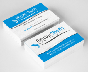 Business Card Design by ALSADESIGN for Better Teeth Dental Care | Design: #7294017