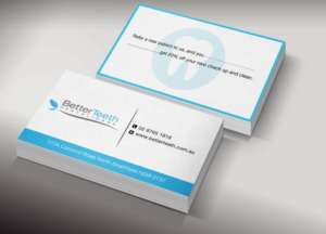 Visitenkarten-Design von Lanka Ama für Better Teeth Dental Care | Design: #7295566