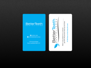 Business Card Design by Creations Box 2015 for Better Teeth Dental Care | Design: #7306783