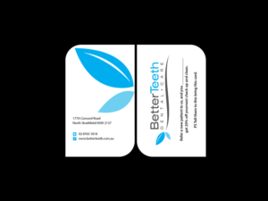 Business Card Design by Creations Box 2015 for Better Teeth Dental Care | Design: #7306795