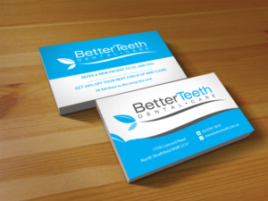 Business Card Design by Creations Box 2015 for Better Teeth Dental Care | Design: #7306796